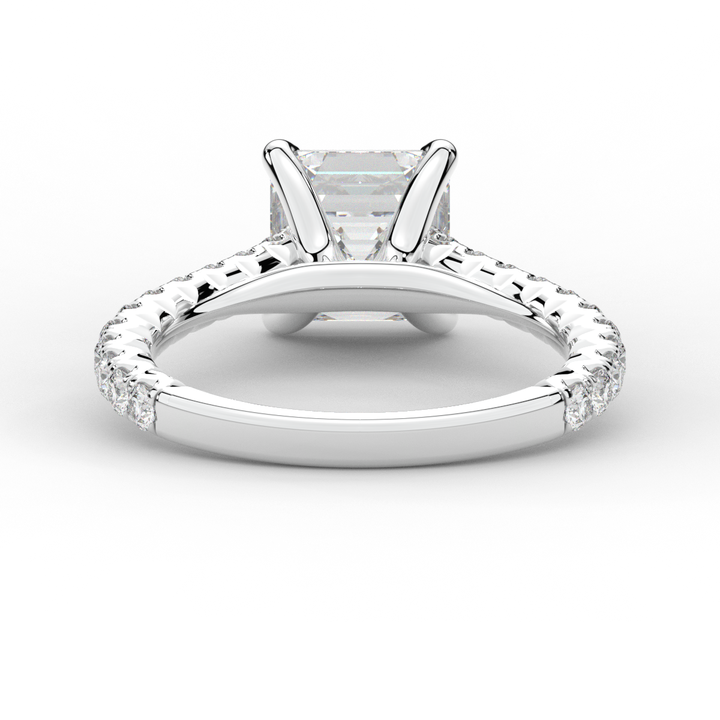 2.40CT.TW ASSCHER LAB DIAMOND ENGAGEMENT RING