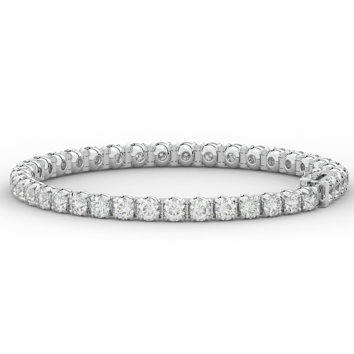 10.50CT.TW ROUND LAB DIAMOND TENNIS BRACELET - Nazarelle