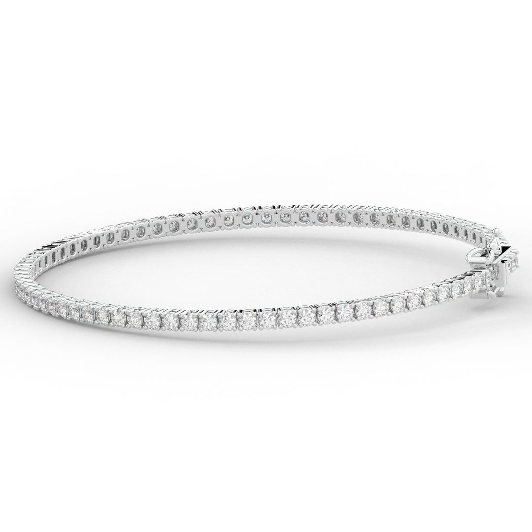 3.00CT.TW ROUND LAB DIAMOND TENNIS BRACELET