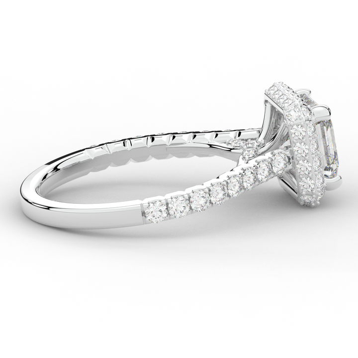 2.75CT.TW ASSCHER LAB DIAMOND HALO ENGAGEMENT RING