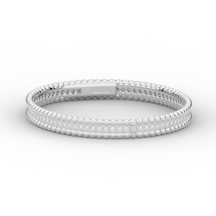 1.20CT.TW ROUND LAB DIAMOND ETERNITY BANGLE