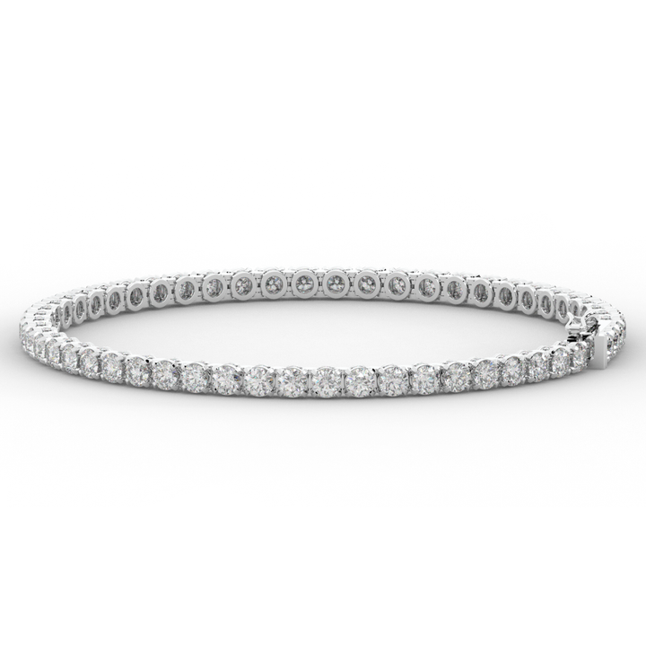 5.75CT.TW ROUND LAB DIAMOND TENNIS BRACELET - Nazarelle