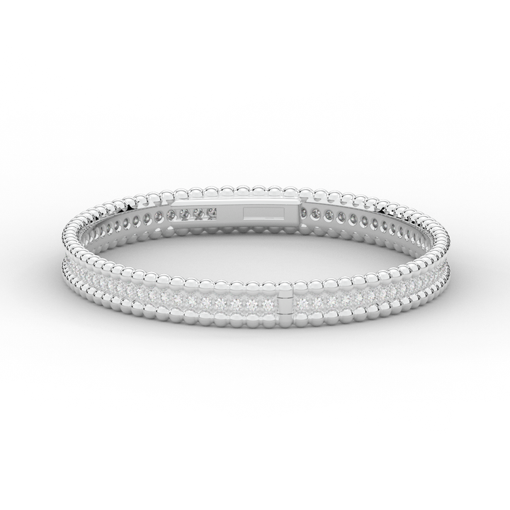 1.20CT.TW ROUND LAB DIAMOND ETERNITY BANGLE