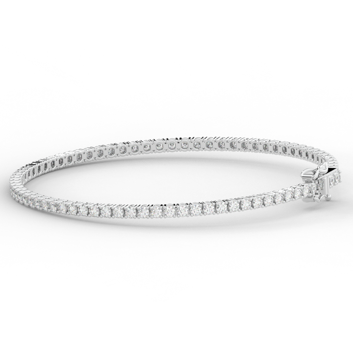 3.00CT.TW ROUND LAB DIAMOND TENNIS BRACELET