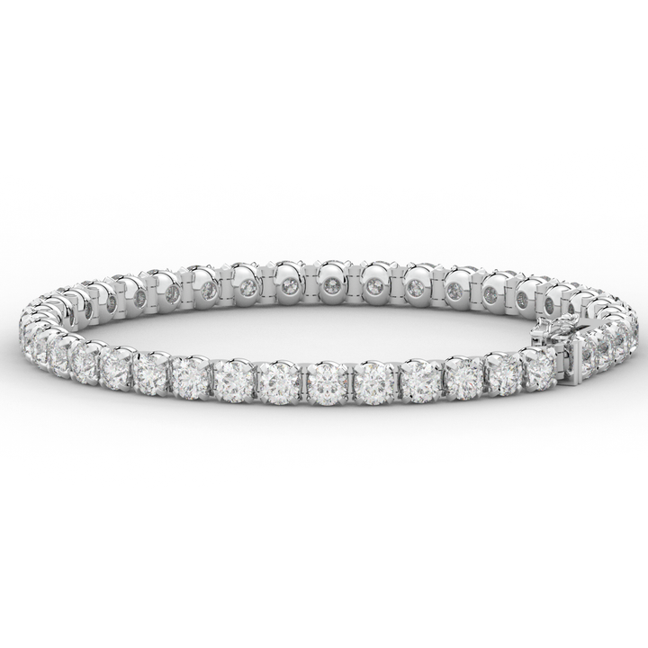 10.50CT.TW ROUND LAB DIAMOND TENNIS BRACELET - Nazarelle