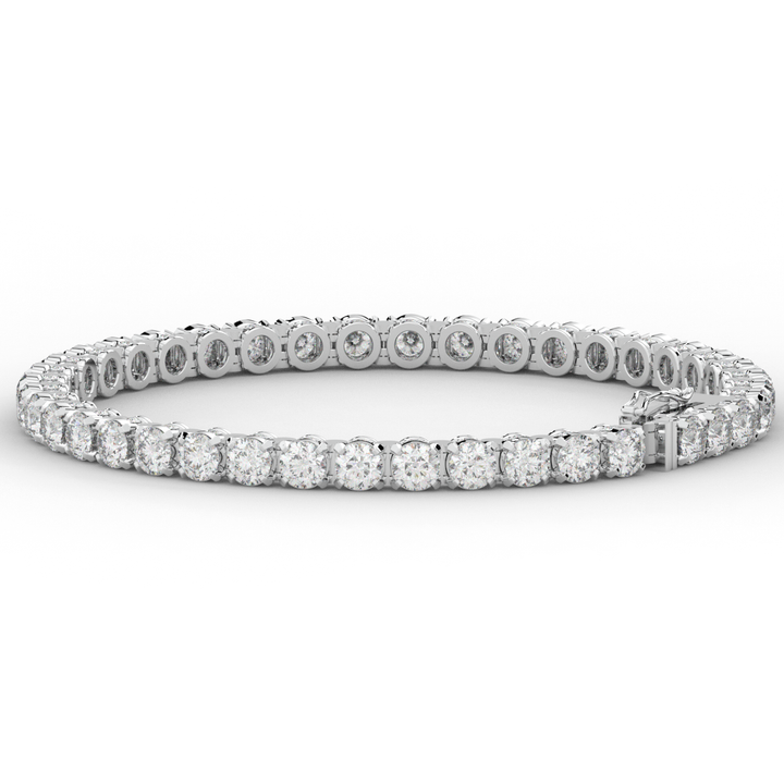 10.50CT.TW ROUND LAB DIAMOND TENNIS BRACELET - Nazarelle