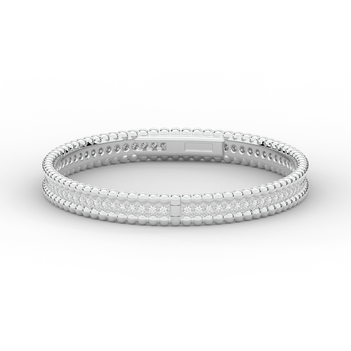 1.20CT.TW ROUND LAB DIAMOND ETERNITY BANGLE