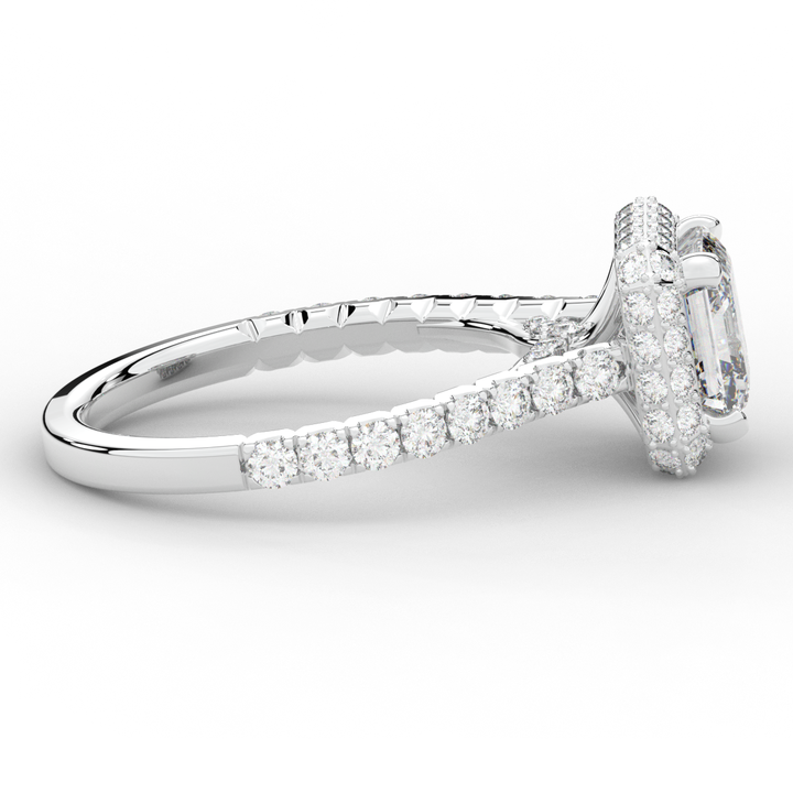 2.75CT.TW ASSCHER LAB DIAMOND HALO ENGAGEMENT RING