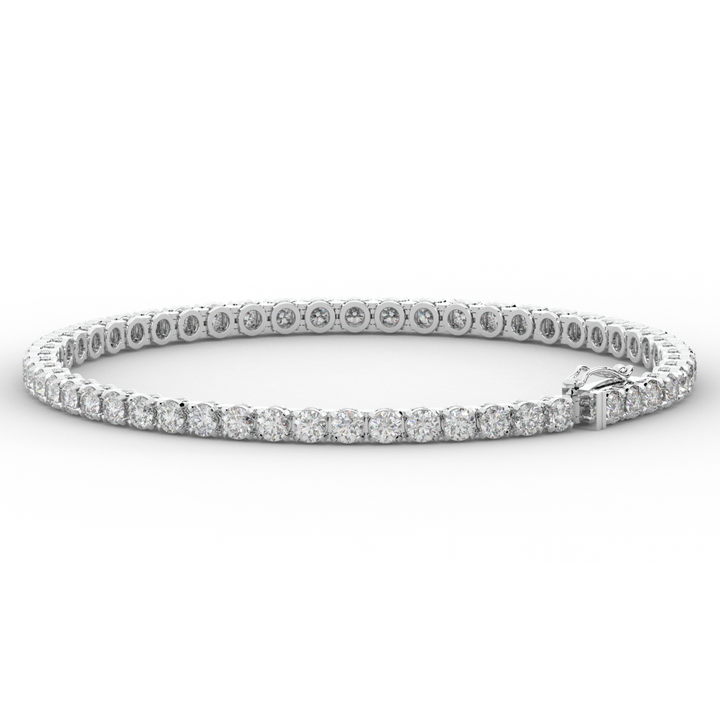 5.75CT.TW ROUND LAB DIAMOND TENNIS BRACELET - Nazarelle