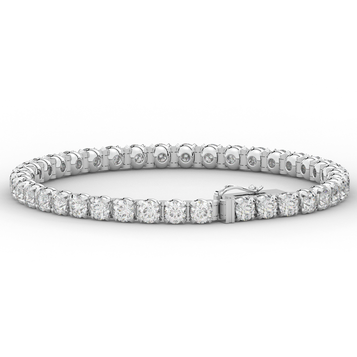 10.50CT.TW ROUND LAB DIAMOND TENNIS BRACELET - Nazarelle