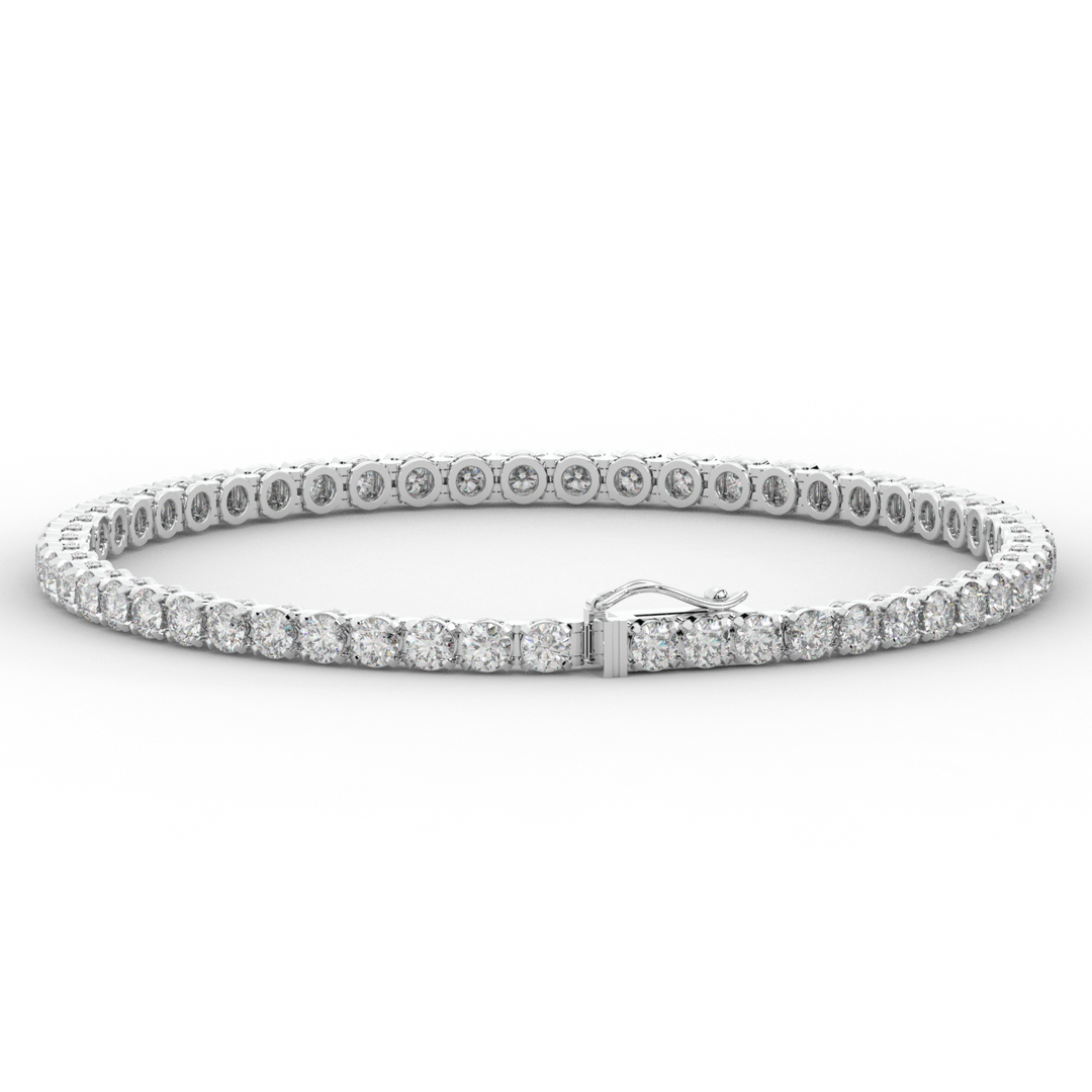 5.75CT.TW ROUND LAB DIAMOND TENNIS BRACELET - Nazarelle