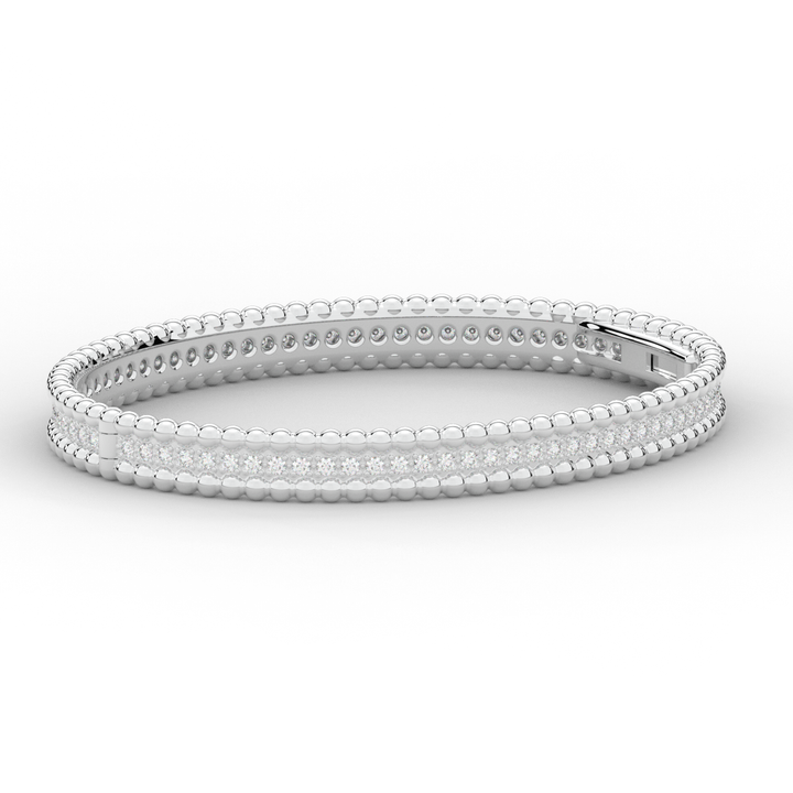 1.20CT.TW ROUND LAB DIAMOND ETERNITY BANGLE