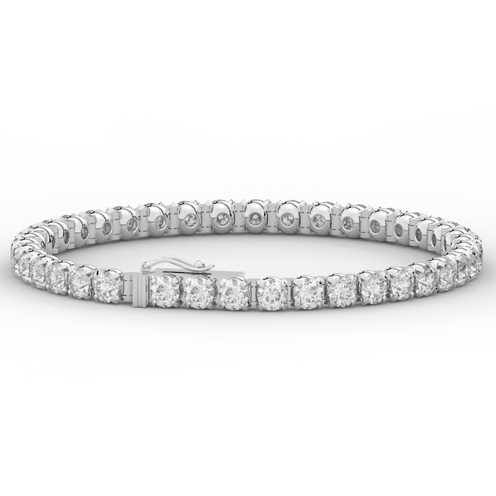 10.50CT.TW ROUND LAB DIAMOND TENNIS BRACELET - Nazarelle