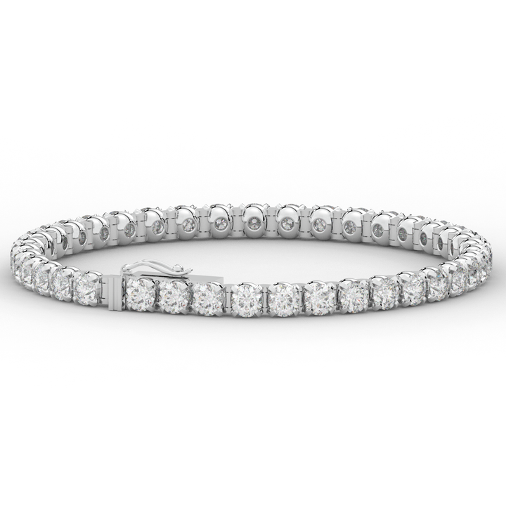 10.50CT.TW ROUND LAB DIAMOND TENNIS BRACELET - Nazarelle