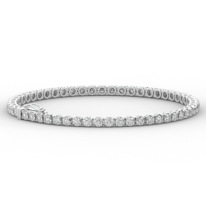 5.75CT.TW ROUND LAB DIAMOND TENNIS BRACELET - Nazarelle