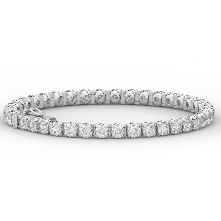 10.50CT.TW ROUND LAB DIAMOND TENNIS BRACELET - Nazarelle