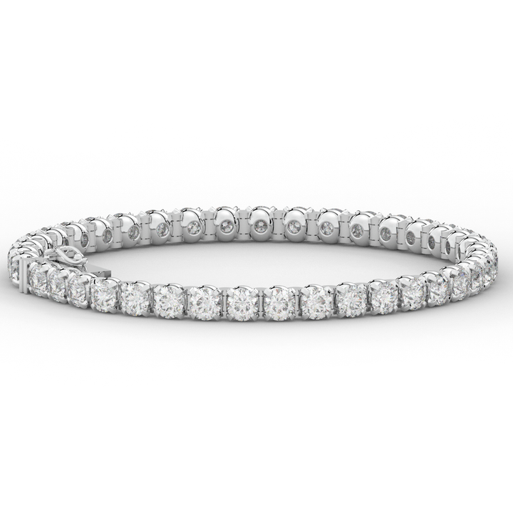 10.50CT.TW ROUND LAB DIAMOND TENNIS BRACELET - Nazarelle