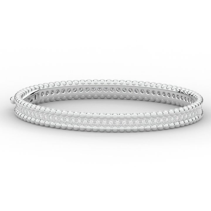 1.20CT.TW ROUND LAB DIAMOND ETERNITY BANGLE