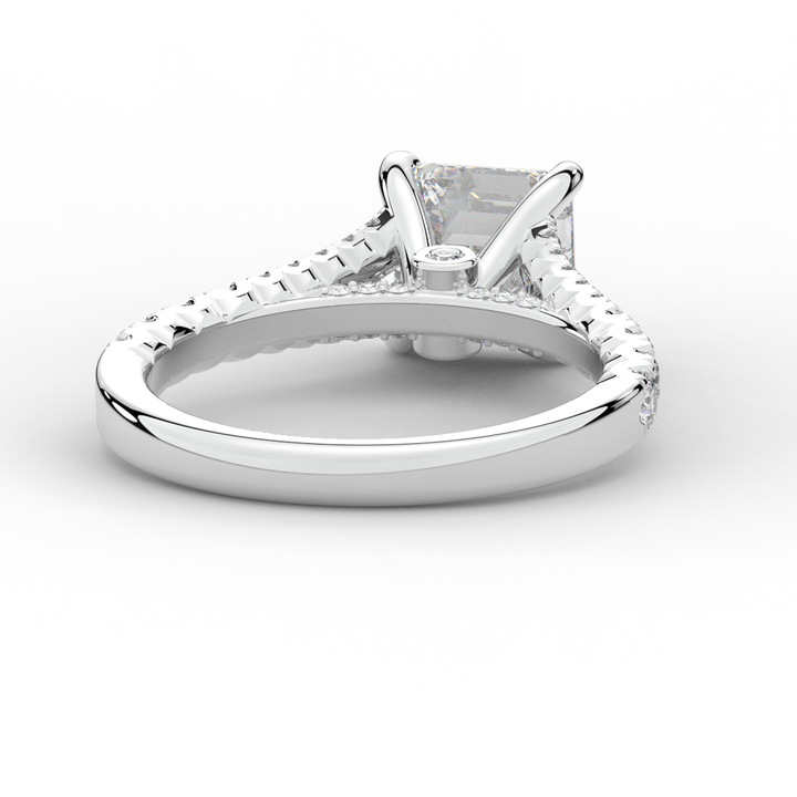 2.45CT.TW ASSCHER LAB DIAMOND ENGAGEMENT RING