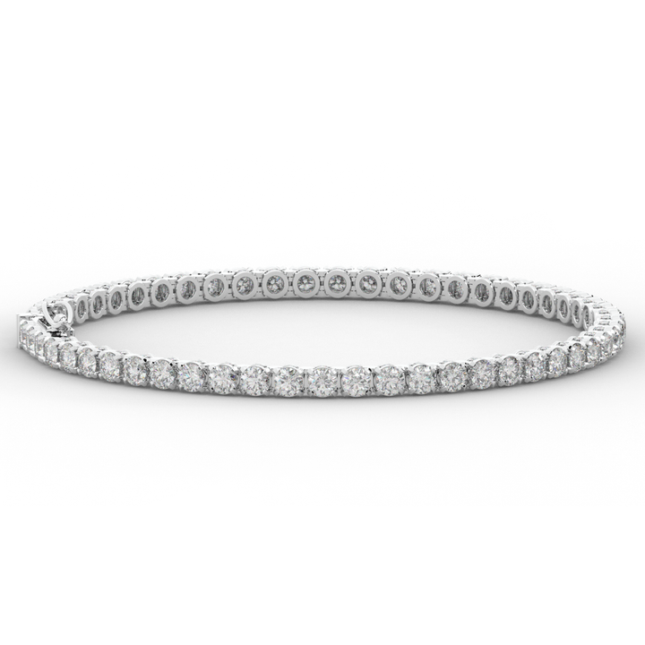 5.75CT.TW ROUND LAB DIAMOND TENNIS BRACELET - Nazarelle