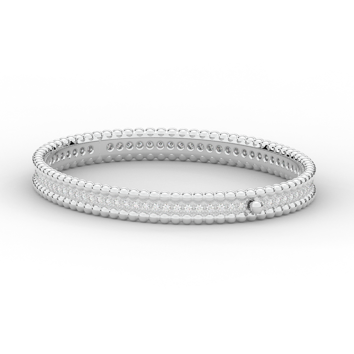 1.20CT.TW ROUND LAB DIAMOND ETERNITY BANGLE