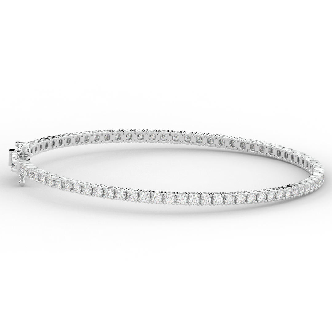 3.00CT.TW ROUND LAB DIAMOND TENNIS BRACELET