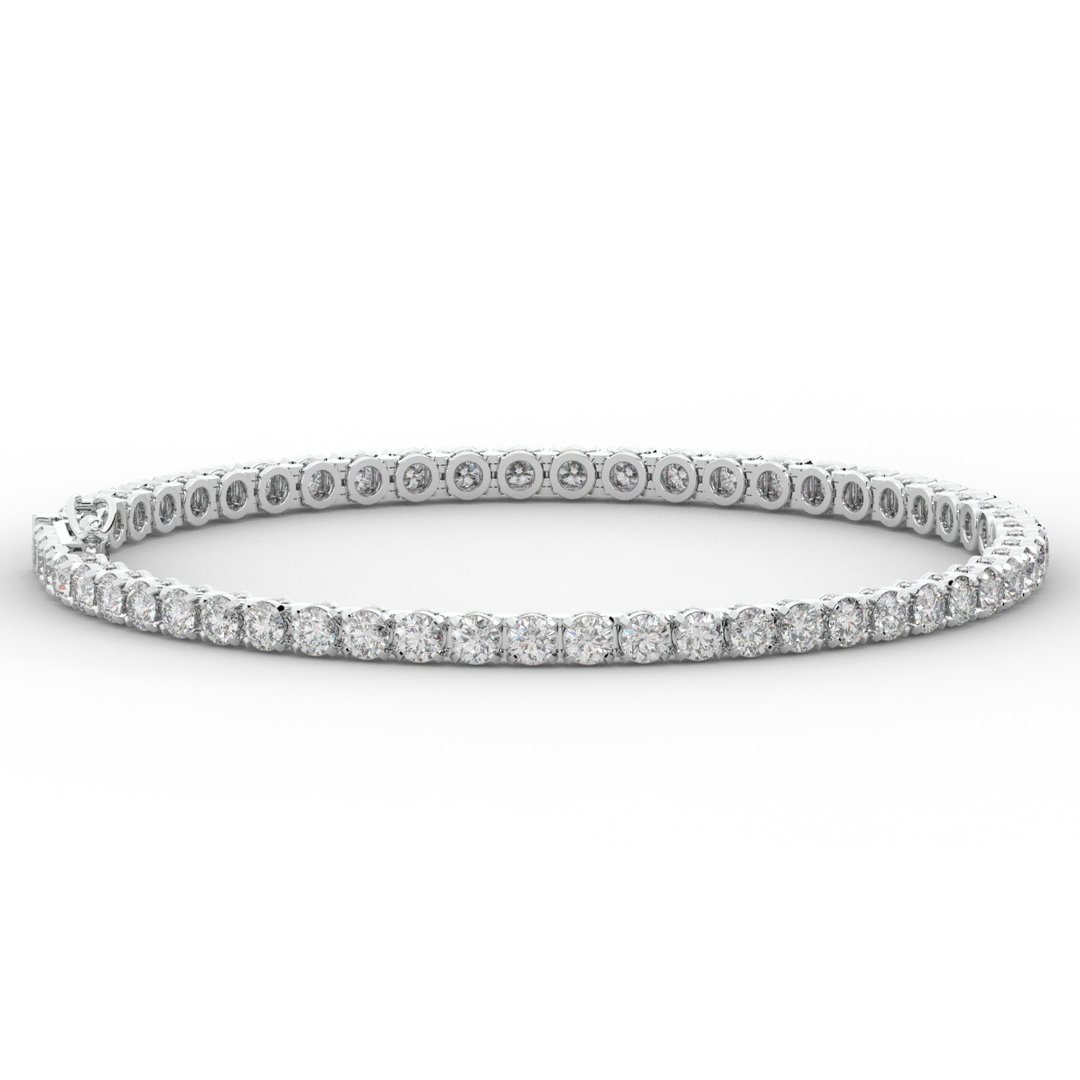 5.75CT.TW ROUND LAB DIAMOND TENNIS BRACELET - Nazarelle