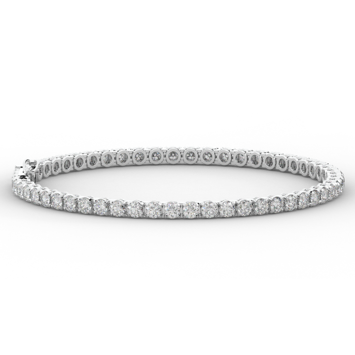 5.75CT.TW ROUND LAB DIAMOND TENNIS BRACELET - Nazarelle