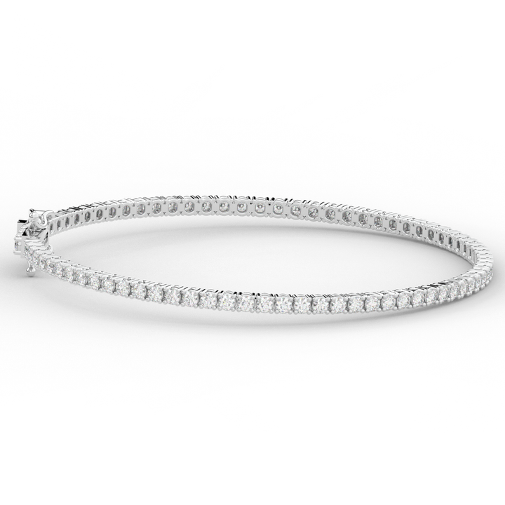 3.00CT.TW ROUND LAB DIAMOND TENNIS BRACELET