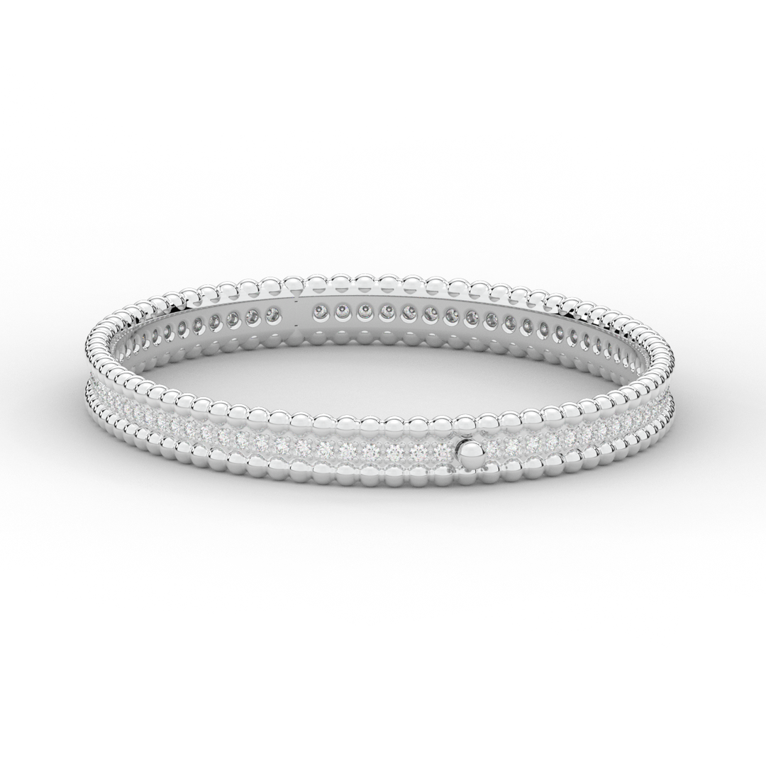 1.20CT.TW ROUND LAB DIAMOND ETERNITY BANGLE