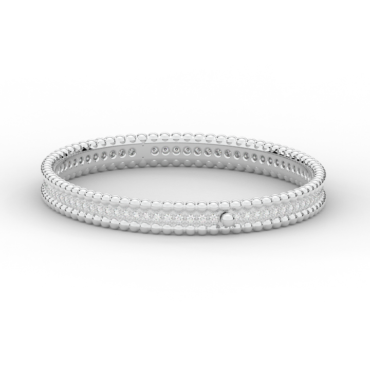 1.20CT.TW ROUND LAB DIAMOND ETERNITY BANGLE