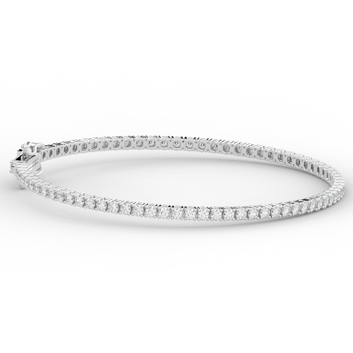 3.00CT.TW ROUND LAB DIAMOND TENNIS BRACELET