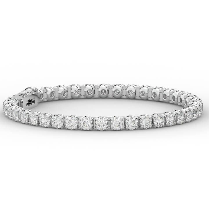 10.50CT.TW ROUND LAB DIAMOND TENNIS BRACELET - Nazarelle