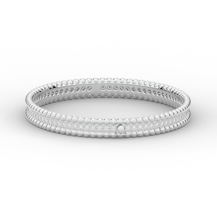 1.20CT.TW ROUND LAB DIAMOND ETERNITY BANGLE