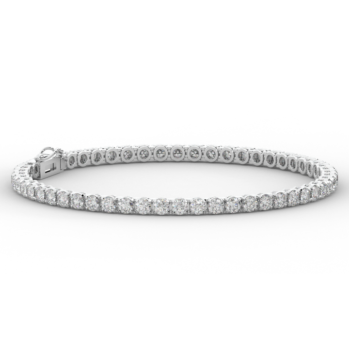 5.75CT.TW ROUND LAB DIAMOND TENNIS BRACELET - Nazarelle