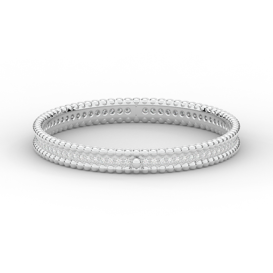 1.20CT.TW ROUND LAB DIAMOND ETERNITY BANGLE