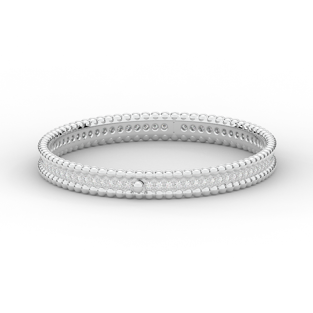 1.20CT.TW ROUND LAB DIAMOND ETERNITY BANGLE