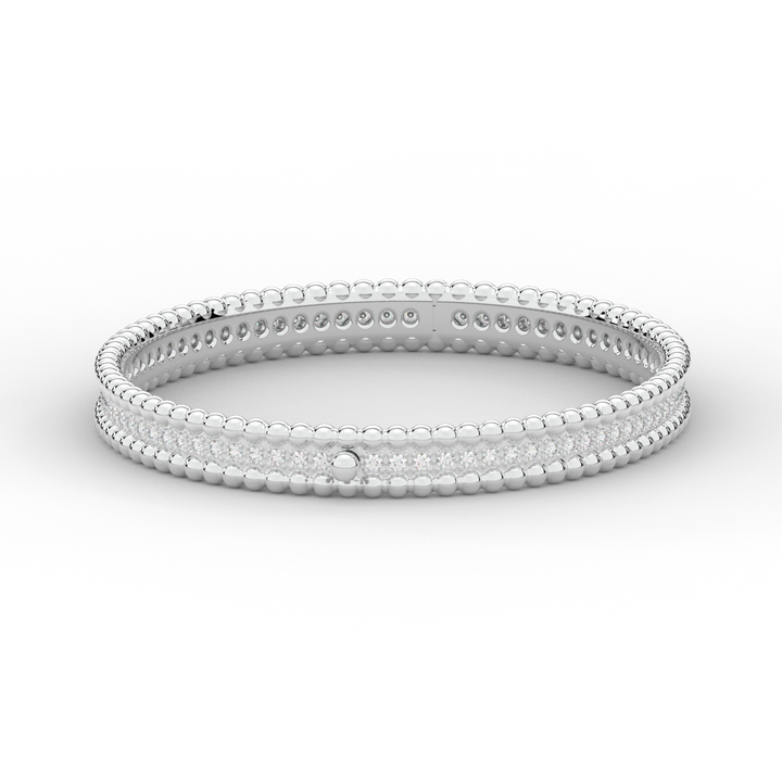 1.20CT.TW ROUND LAB DIAMOND ETERNITY BANGLE