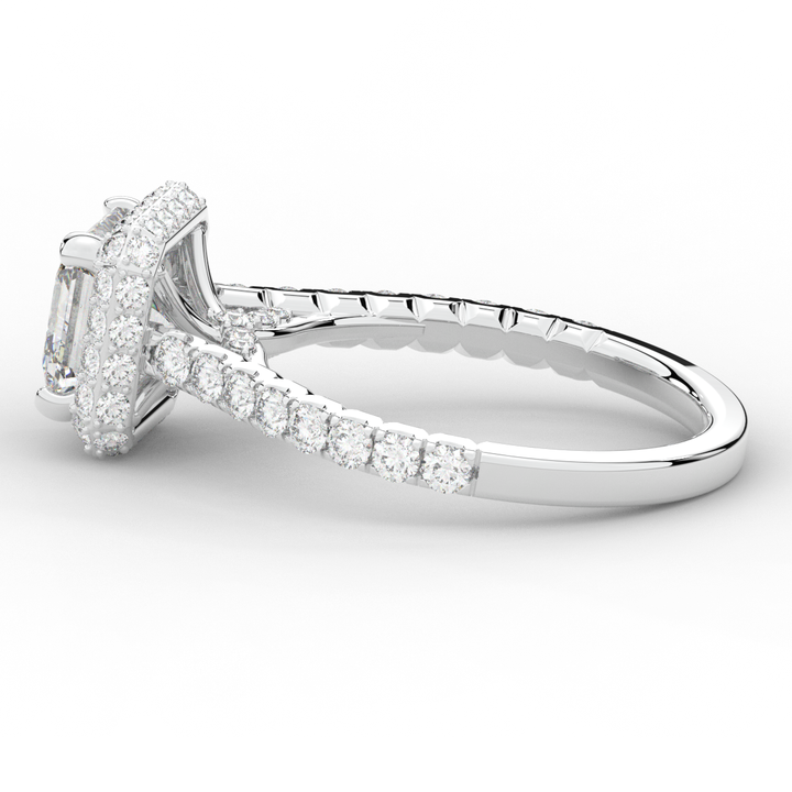 2.75CT.TW ASSCHER LAB DIAMOND HALO ENGAGEMENT RING