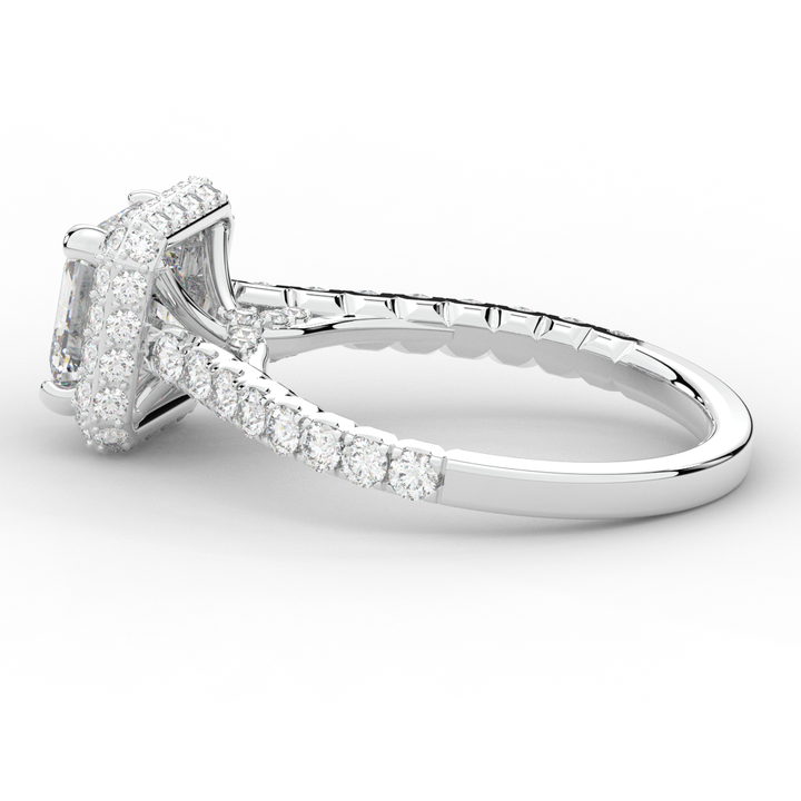 2.75CT.TW ASSCHER LAB DIAMOND HALO ENGAGEMENT RING