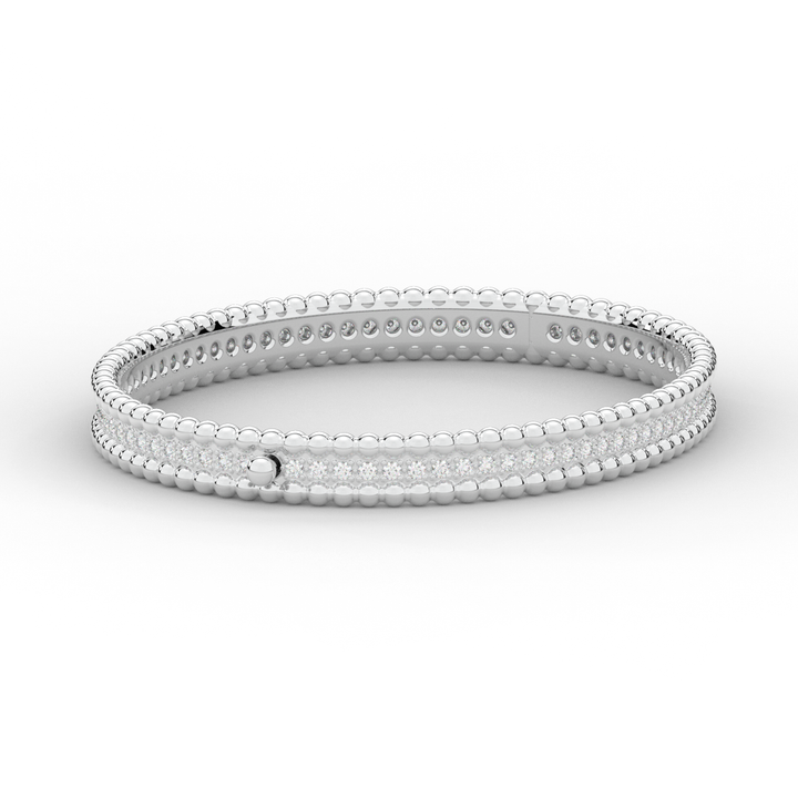 1.20CT.TW ROUND LAB DIAMOND ETERNITY BANGLE