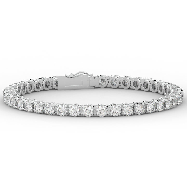 10.50CT.TW ROUND LAB DIAMOND TENNIS BRACELET - Nazarelle