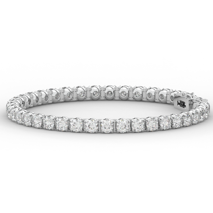 10.50CT.TW ROUND LAB DIAMOND TENNIS BRACELET - Nazarelle