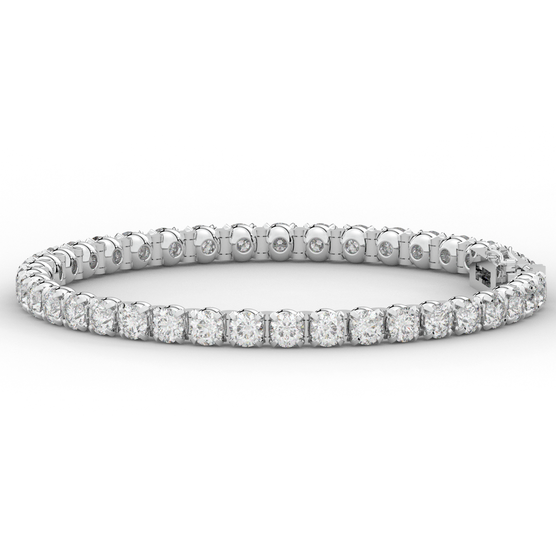 10.50CT.TW ROUND LAB DIAMOND TENNIS BRACELET - Nazarelle