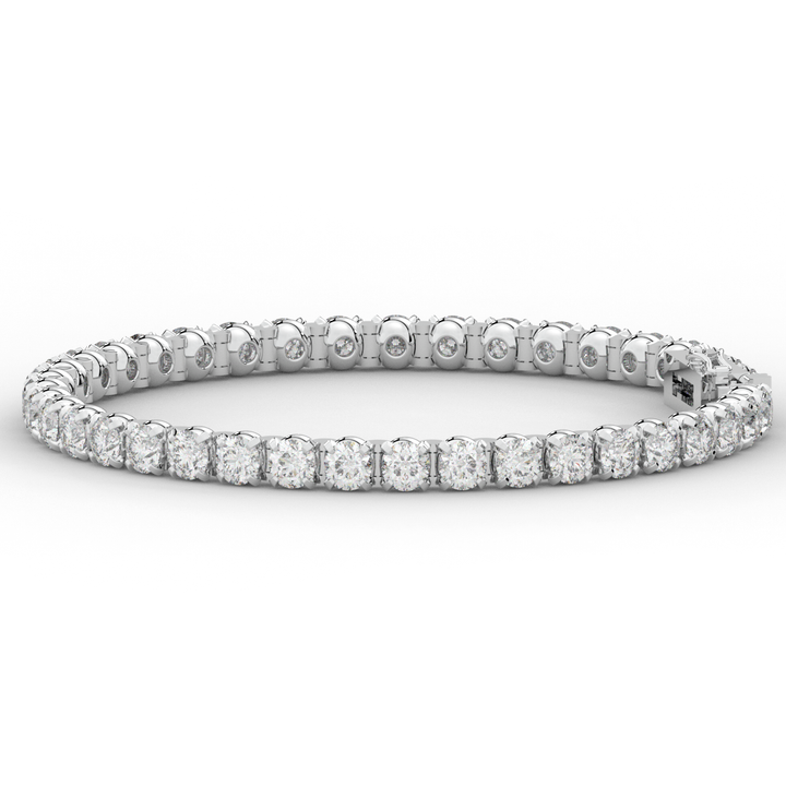 10.50CT.TW ROUND LAB DIAMOND TENNIS BRACELET - Nazarelle