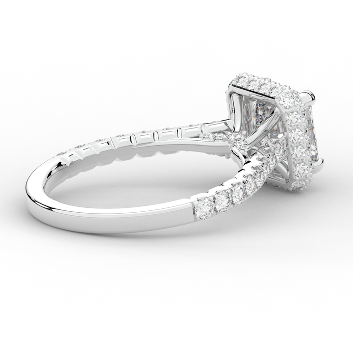 2.75CT.TW ASSCHER LAB DIAMOND HALO ENGAGEMENT RING