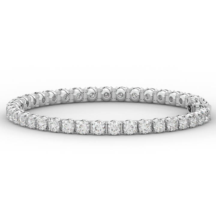 10.50CT.TW ROUND LAB DIAMOND TENNIS BRACELET - Nazarelle