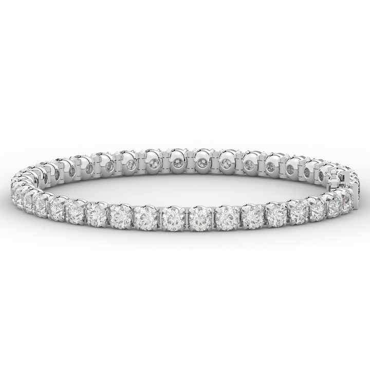 10.50CT.TW ROUND LAB DIAMOND TENNIS BRACELET - Nazarelle