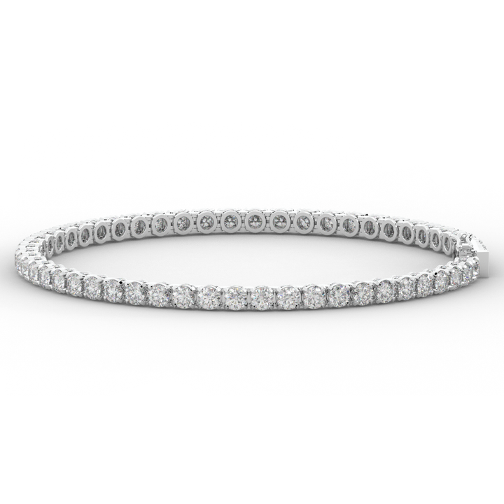 5.75CT.TW ROUND LAB DIAMOND TENNIS BRACELET - Nazarelle