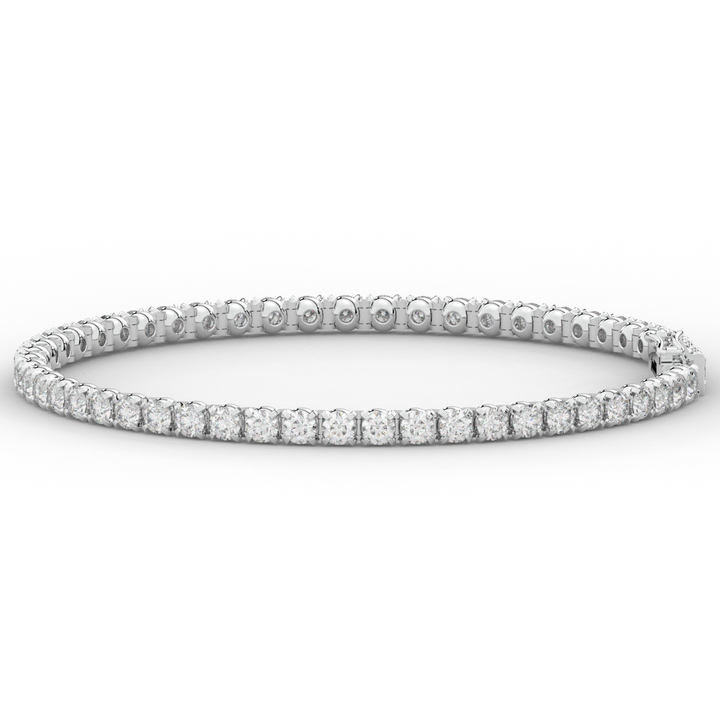 5.30CT.TW ROUND LAB DIAMOND TENNIS BRACELET - Nazarelle